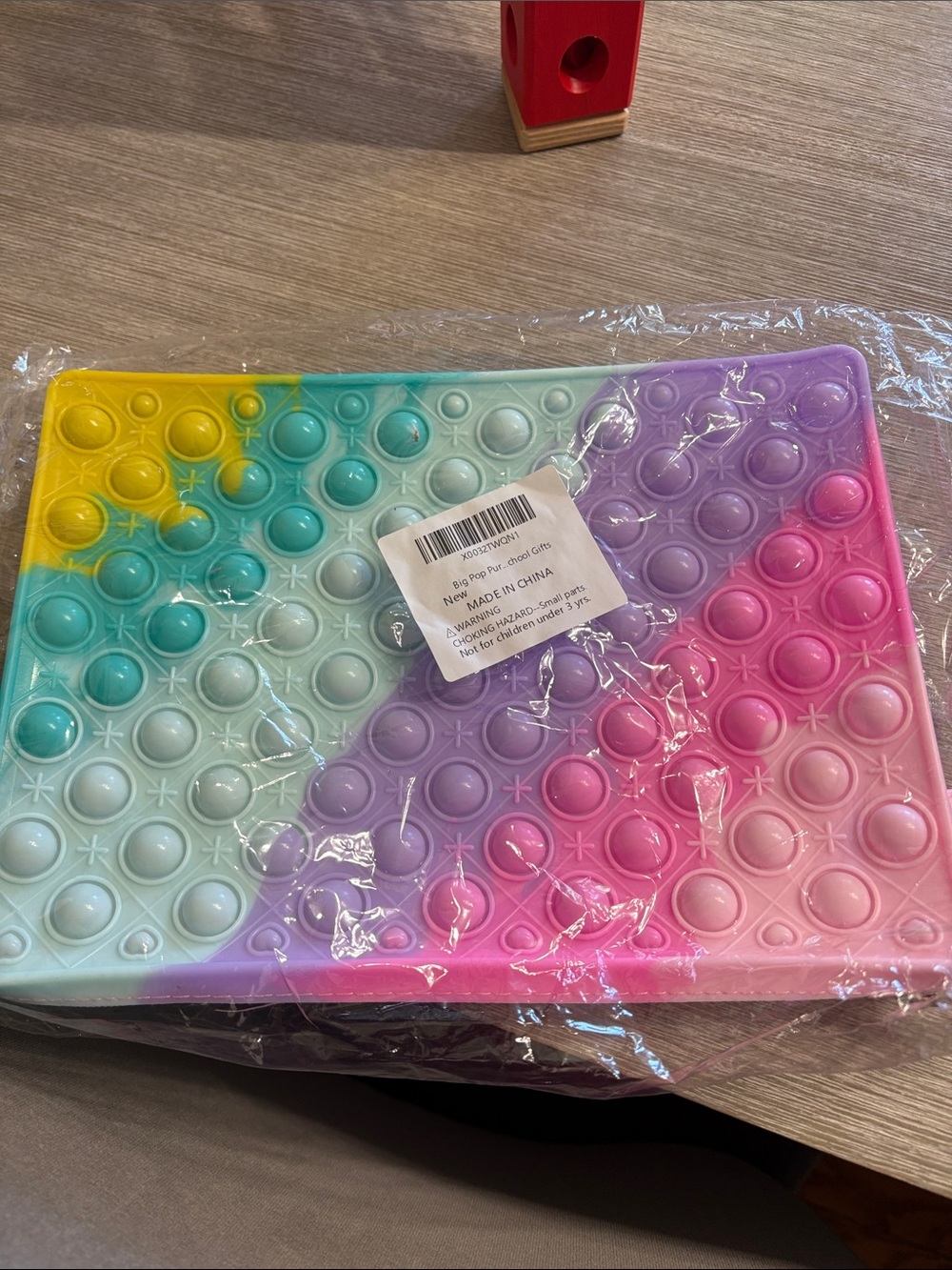 Multi-Color Pop-It Sensory Fidget Toy - Home Party Supplies